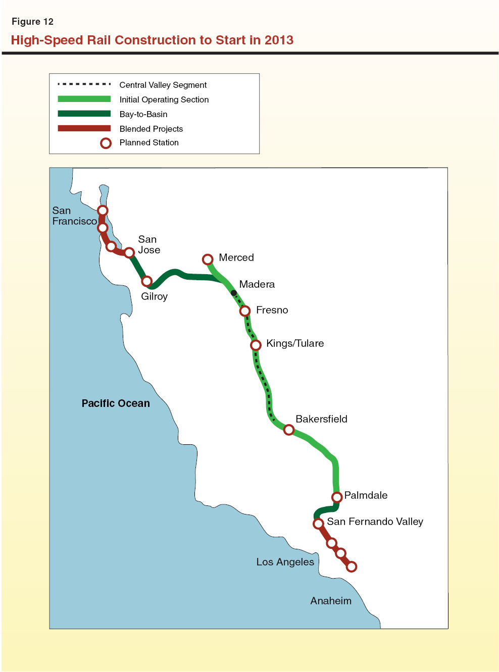 High-Speed Rail Construction to Start in 2013