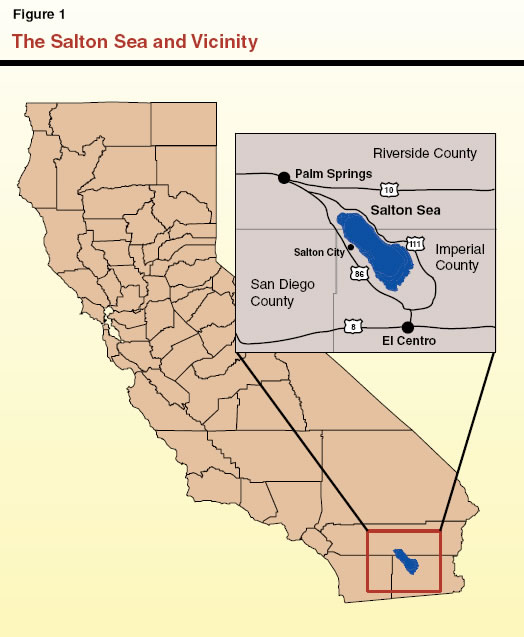 The Salton Sea and Vicinity