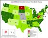 Thumbnail for Coincident Index Over Past Year: California Ranks 11th of 50 States