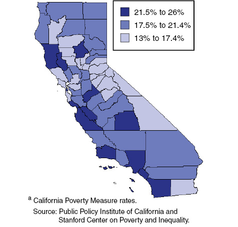 Poverty Varies Across Counties, Driven in Part by Housing Costs