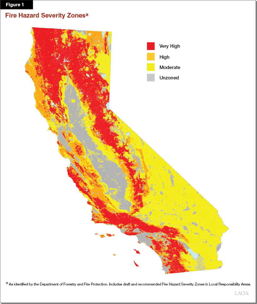 Figure 1 - Fire Hazard Severity Zones